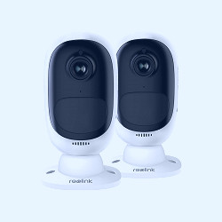Amazon.com : REOLINK Battery Powered Security Camera Wireless Outdoor –  1080p HD Starlight Night Vision, 2.4GHz WiFi, 2-Way Talk, Local Storage,  Cloud Service – Argus 2 (2 Pack) : Electronics